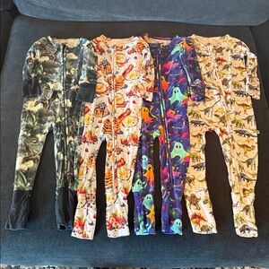 Bums and Roses One Piece Pajama Set